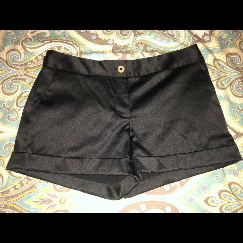 Express black shorts